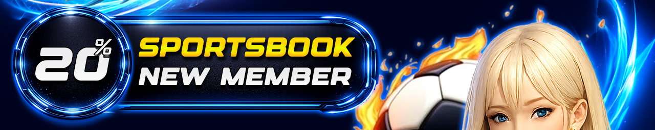 BONUS NEW MEMBER SPORTSBOOK 20%